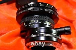 NIKON PC-NIKKOR 28mm 3.5 SHIFT LENS NIKON F MADE IN JAPAN FULL FRAME