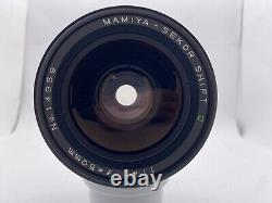 Near MINT Mamiya Sekor Shift C 50mm f4 Lens For M654 1000s Super 645 Pro TL