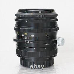 Near MINT Nikon PC-Nikkor 35mm F/2.8 Wide Angle Control Shift Lens Nippon Kogaku