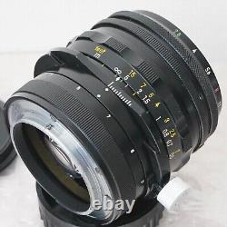 Near MINT Nikon PC-Nikkor 35mm F/2.8 Wide Angle Control Shift Lens Nippon Kogaku