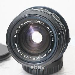 Near MINT Nikon PC-Nikkor 35mm F/2.8 Wide Angle Control Shift Lens Nippon Kogaku