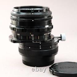 Nikon Kogaku PC-Nikkor 35mm F/2.8 Manual Focus Shift Lens Made in Japan