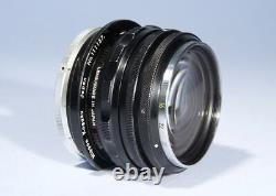 Nikon Nippon Kogaku PC Nikkor 35mm f/3.5 Wide Angle Shift Lens Excellent