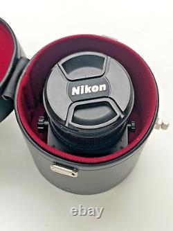 Nikon PC Micro-Nikkor 85mm f/2.8D Tilt/Shift Lens. Excellent Condition Lens Caps