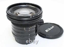 Nikon PC-Nikkor 28mm F3.5 Wide Angle Shift Prime Lens Excellent from Japan