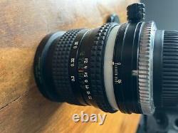 Nikon fit Arsat 35mm f2.8 perspective control shift manual focus lens