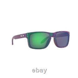 Oakley Holbrook Sunglasses Troy Lee Matt Purple Green Shift Prizm Jade Lens