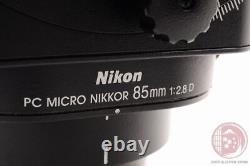 READOpt MINT with Caps Nikon PC Micro NIKKOR 85mm f/2.8 D f2.8D Tilt Shift Lj26