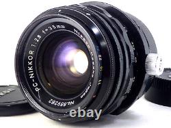 Read Nikon PC-Nikkor 35mm f2.8 Shift Lens Perspective Control SLR Camera Japan