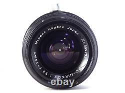 Read Nikon PC-Nikkor 35mm f2.8 Shift Lens Perspective Control SLR Camera Japan