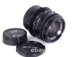 Read Nikon PC-Nikkor 35mm f2.8 Shift Lens Perspective Control SLR Camera Japan