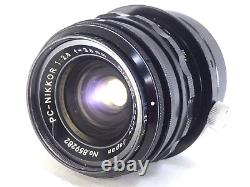 Read Nikon PC-Nikkor 35mm f2.8 Shift Lens Perspective Control SLR Camera Japan