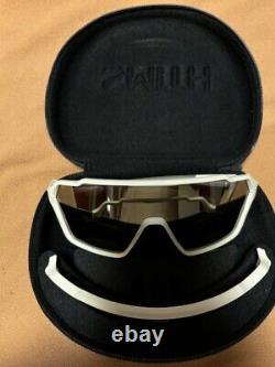 Shift Mag XL Sunglasses Matte Bone Frame Chroma Pop Black Gold Mirror Lens NEW