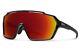 Smith Shift Mag Sunglasses Black Frame, Chromapop Red Mirror Lens New