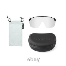 Smith Shift MAG Sunglasses Matte Black ChromaPop Platinium Mirror Lens