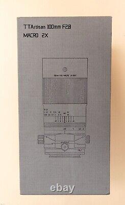 TTArtisan 100mm f2.8 2x Macro Tilt Shift Lens Canon RF Mount