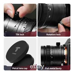 TTArtisan 50mm F1.4 Tilt-Shift Full Frame Lens for Canon Nikon Sony Fujifilm M43