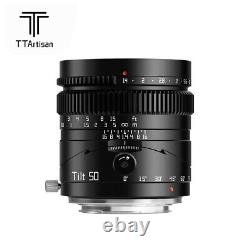 TTArtisan 50mm F1.4 Tilt Shift Full Frame Manual Lens for Leica L/Sony E Mount