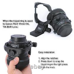 Tripod Mount Ring withQuick Release Plate for Canon TS-E 17mm f/4L Tilt-Shift Lens