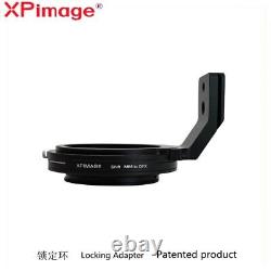 XPimage Shift Lock Lens Adapter for M65 Screw Lens to Fujifilm GFX Mount Camera