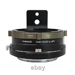 XPimage Shift Lock Lens Adapter for Mamiya 645 Lens to Fujifilm GFX Mount Camera