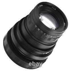 50mm F1.6 Pour M Mount Tilt Shift Objectif Manuel Plein Cadre Pour Mirror GHB