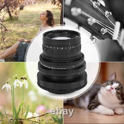 50mm F1.6 Pour M Mount Tilt Shift Objectif Manuel Plein Cadre Pour Mirror GHB