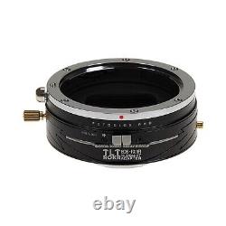 Adaptateur Fotodiox Pro TLT ROKR-Tilt/Shift pour objectif Canon EOS (EF) vers Fujifilm Fuji X