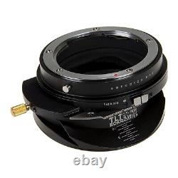 Adaptateur Fotodiox Pro TLT ROKR-Tilt/Shift pour objectif Contax/Yashica vers Fujifilm Fuji X