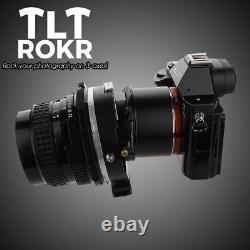Adaptateur Fotodiox Pro TLT ROKR-Tilt/Shift pour objectif Nikon Nikkor G vers Fujifilm Fuji X