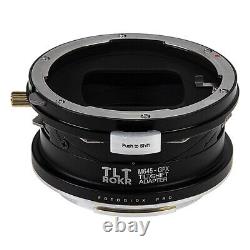 Adaptateur Fotodiox TLT ROKR Tilt/Shift pour objectifs Mamiya 645 (M645) vers Fujifilm GFX