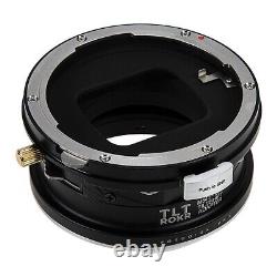 Adaptateur Fotodiox TLT ROKR Tilt/Shift pour objectifs Mamiya 645 (M645) vers Fujifilm GFX