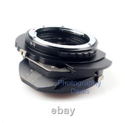 Adaptateur Tilt Shift T&S pour objectif Nikon AI G Mount pour appareil photo Fujifilm X T3 T4