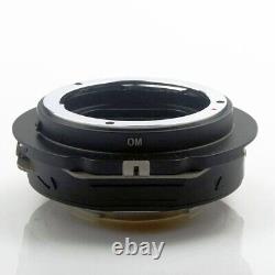 Adaptateur bascule et décentrement OM-NEX T&S pour objectif Olympus OM vers appareil photo Sony E mount NEX