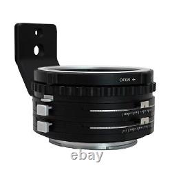 Adaptateur d'axe à double décalage XPimage pour objectif Pentax P645 vers appareil photo Fujifilm GFX