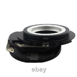 Adaptateur d'inclinaison et de décalage M42-NEX T&S pour objectif de monture M42 vers appareil photo Sony E Mount NEX