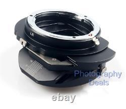 Adaptateur d'objectif Tilt Shift T&S pour objectif Leica R L/R vers appareil photo Micro M4/3 MFT GH5