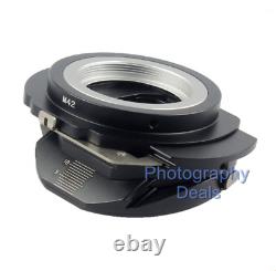 Adaptateur d'objectif Tilt Shift T&S pour objectif à vis M42 vers appareil photo Fujifilm X Mount