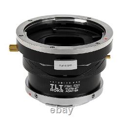 Adaptateur d'objectif à bascule/inclinaison Fotodiox Pro TLT ROKR pour objectif Pentax 645 vers Canon RF