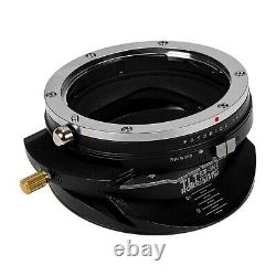 Adaptateur d'objectif à décentrement/inclinaison Fotodiox TLT ROKR Canon EOS EF vers Sony Alpha E-Mount