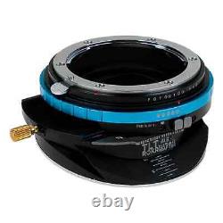 Adaptateur d'objectif inclinable/décentrable Fotodiox Pro TLT ROKR pour objectif Nikon G-Lens vers appareil photo L-Mount