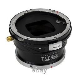 Adaptateur de bascule/inclinaison Fotodiox TLT ROKR pour objectifs Mamiya 645 (M645) vers appareil photo Nikon Z