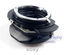 Adaptateur de lentille Tilt Shift T&S pour objectif Leica R vers monture EF-M pour caméra M100 M6 M30