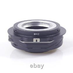 Adaptateur de lentille Tilt&Shift pour objectif à vis M42 pour appareil photo Fujifilm X Mount