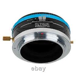 Adaptateur de lentille inclinable/décentrable Fotodiox Pro TLT ROKR pour objectif Nikon G vers appareil photo Nikon Z