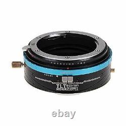 Adaptateur de monture de lentille Fotodiox Pro Tlt Rokr Tilt / Shift compatible avec Nikon F-Mo