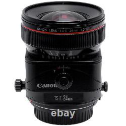 Canon Ts-E 24mm. F3, 5 Objectif Tilt & Shift Plein Format pour Appareils Photo EOS