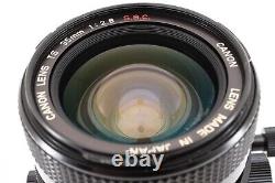 Exce + 5 Canon Ts 35mm F/2.8 S. S. C. Ssc objectif basculant pour monture Fd