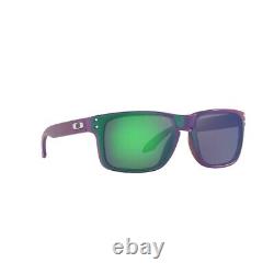 Lunettes de soleil Oakley Holbrook Troy Lee Matt Purple Green Shift Prizm Jade Lens