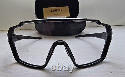 Lunettes de sport et de performance SMITH SHIFT MAG unisexe - Verres clairs à gris - Monture noire